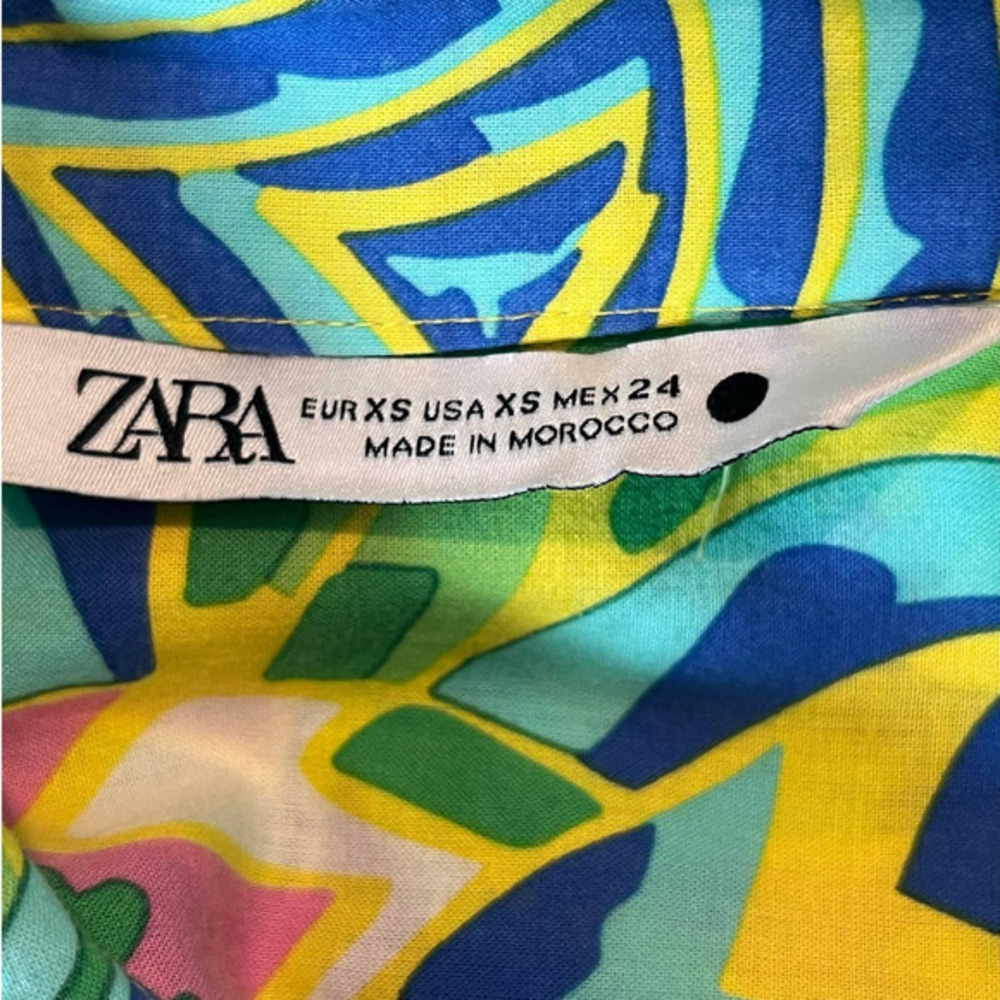Colorful Patterned Maxi Dress - Picture 10 of 12